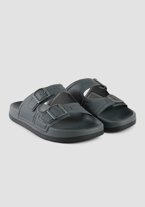 SLIPPER MIT BAND „GARRET“ AUS THERMOPLASTISCHEM MATERIAL - Flip Flops | Antony Morato Online Shop