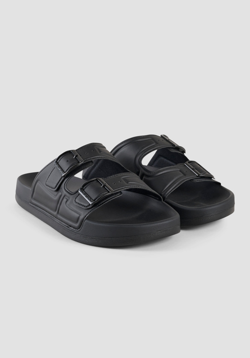 SLIPPER MIT BAND „GARRET“ AUS THERMOPLASTISCHEM MATERIAL - Flip Flops | Antony Morato Online Shop
