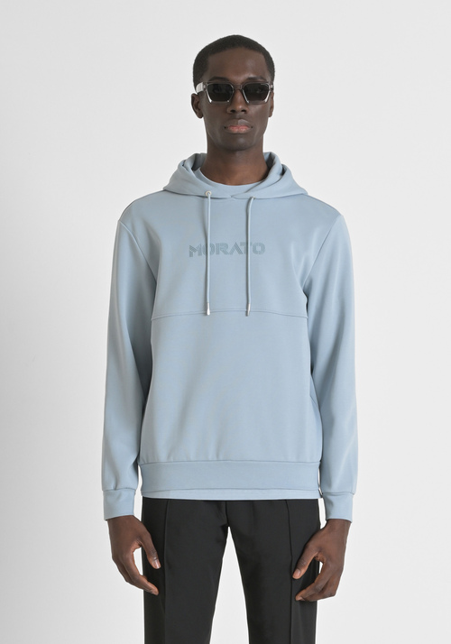 SWEATSHIRT MIT KAPUZE RELAXED FIT AUS BAUMWOLL-MISCHGEWEBE MIT LOGO - Sweatshirts | Antony Morato Online Shop