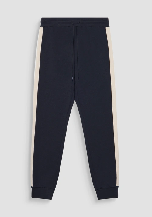 PANTALONI IN FELPA SLIM FIT IN MISTO COTONE CON BANDE A CONTRASTO - Shop by mood | Antony Morato Online Shop
