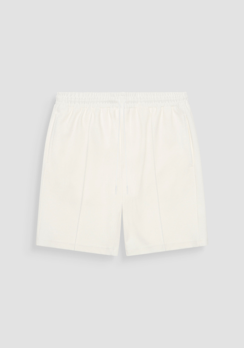 PANTALONCINI IN FELPA CARROT FIT IN COTONE ELASTICIZZATO CON COULISSE - Abbigliamento | Antony Morato Online Shop