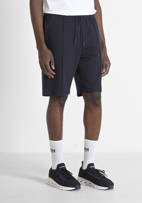 CARROT FIT PLUSH SHORTS WITH EMBROIDERED LOGO - Men's Trousers | Antony Morato Online Shop
