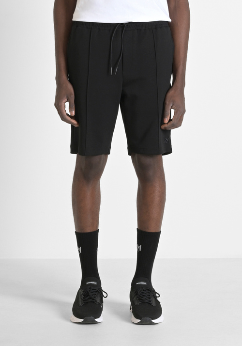 CARROT FIT PLUSH SHORTS WITH EMBROIDERED LOGO - Men's Trousers | Antony Morato Online Shop