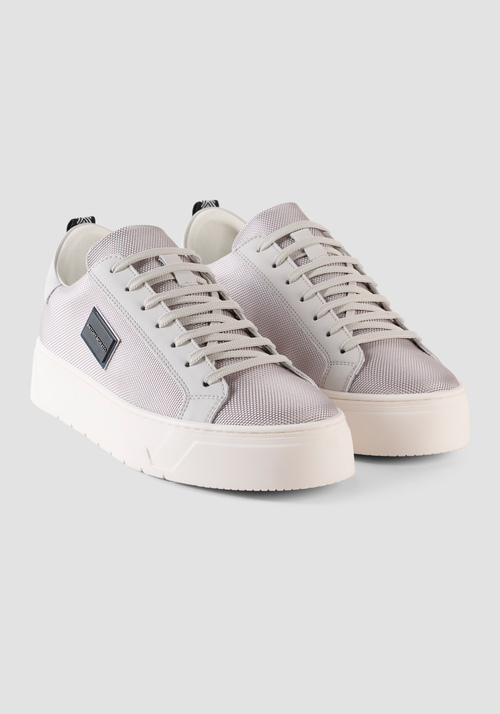 BOLD METAL NYLON AND LEATHER TRAINERS - Men's Sneakers | Antony Morato Online Shop