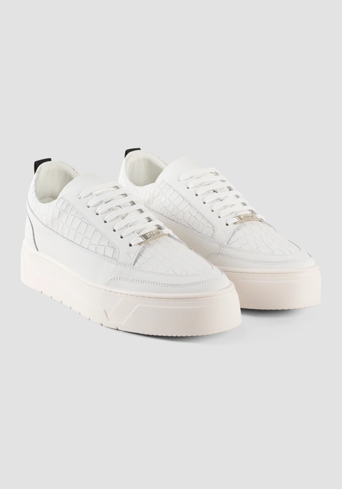 SNEAKER "FLINT" IN PELLE - Scarpe Uomo | Antony Morato Online Shop