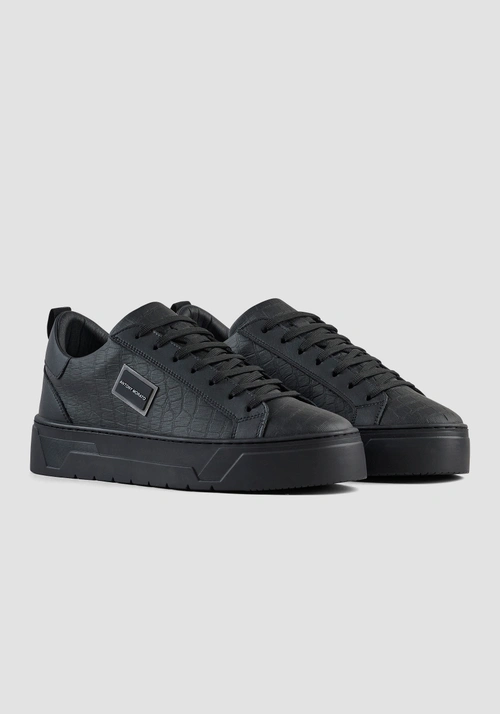 SNEAKER "METAL BOLD" IN PELLE - Sneakers Uomo | Antony Morato Online Shop