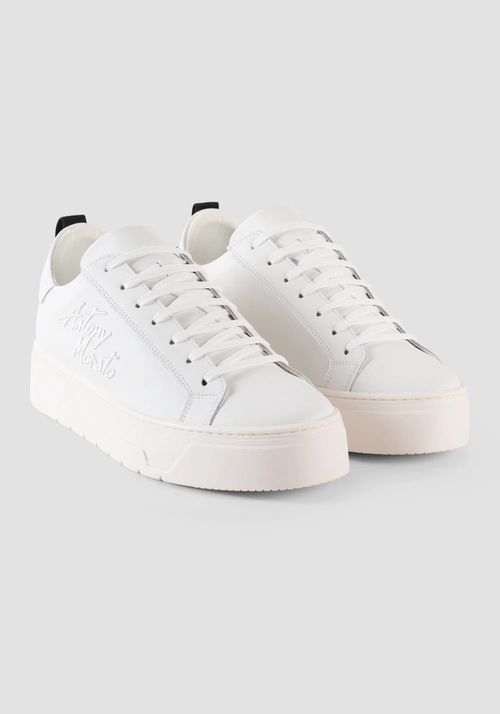 SNEAKER "FLARE" IN PELLE - Scarpe Uomo | Antony Morato Online Shop