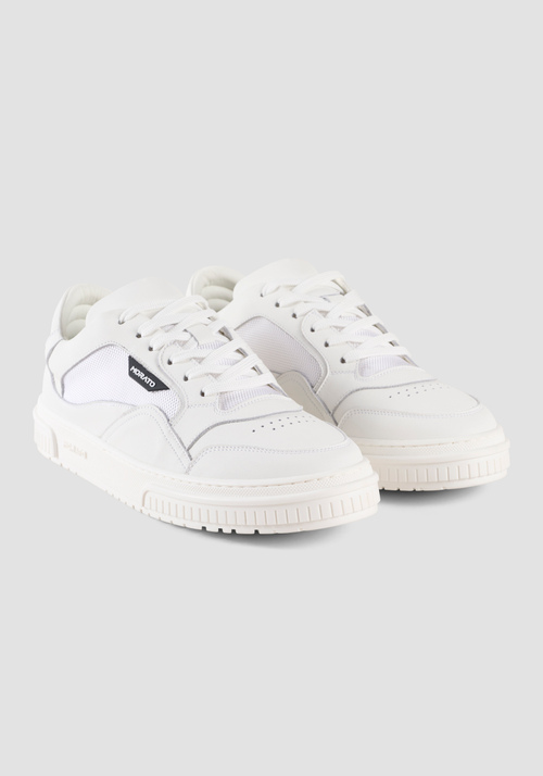 "CONNIE" LEATHER SNEAKERS - Footwear | Antony Morato Online Shop