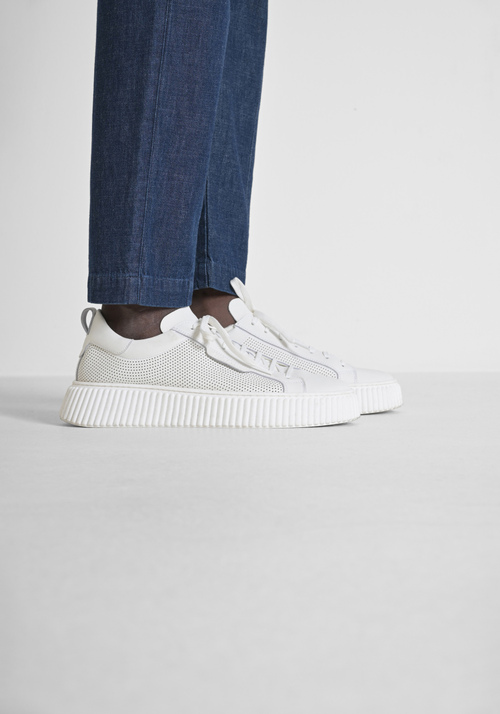 SNEAKER "HOPPER" IN PELLE - Scarpe Uomo | Antony Morato Online Shop