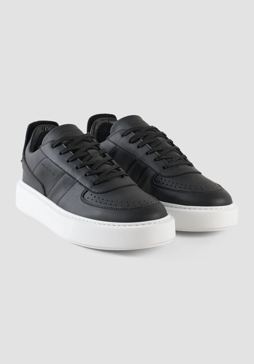 "RYLEY" LEATHER SNEAKERS - Footwear | Antony Morato Online Shop