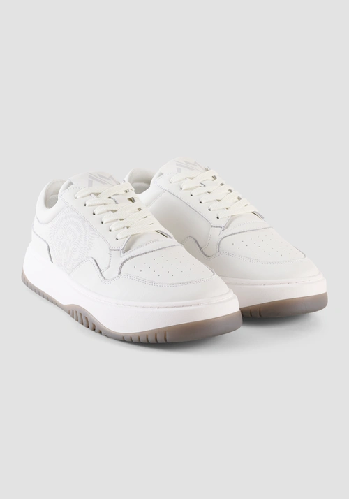 TIGER PRINT LEATHER SNEAKERS - Men's Sneakers | Antony Morato Online Shop
