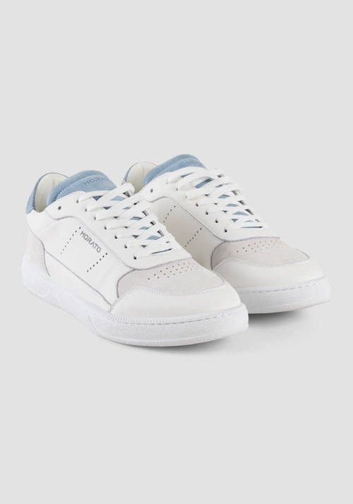 SNEAKER "KALB" IN PELLE E CAMOSCIO - Scarpe Uomo | Antony Morato Online Shop