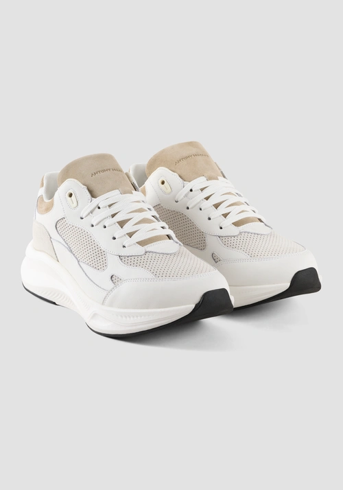 SNEAKER "KALB" MIX SUEDE AND LEATHER - Men's Sneakers | Antony Morato Online Shop