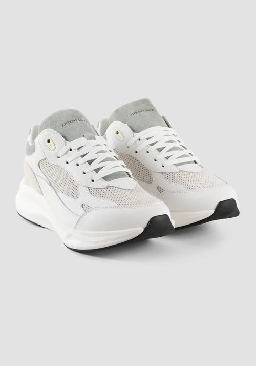 SNEAKER "KALB" MIX SUEDE AND LEATHER - Men's Sneakers | Antony Morato Online Shop