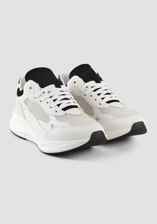 SNEAKER "KALB" MIX SUEDE AND LEATHER - Men's Sneakers | Antony Morato Online Shop