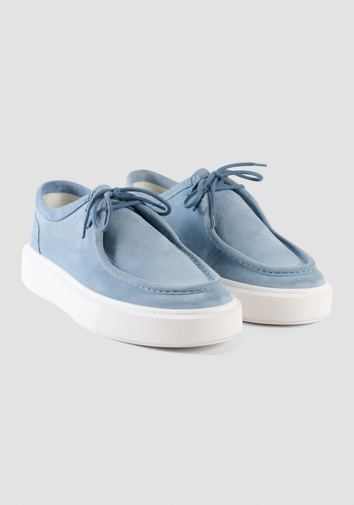 SNEAKERS « ZIPPER » EN DAIM - Chaussures formelles | Antony Morato Online Shop
