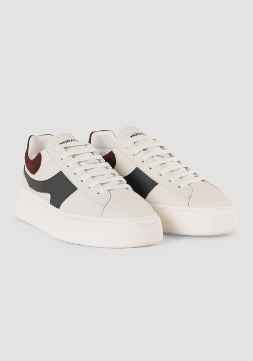 SNEAKER "HOLT" MIX IN PELLE E CAMOSCIO - Sneakers Uomo | Antony Morato Online Shop
