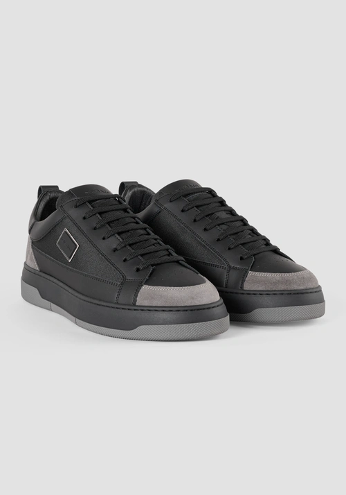 SNEAKER "METAL GEYSER" IN TESSUTO E PELLE - Sneakers Uomo | Antony Morato Online Shop
