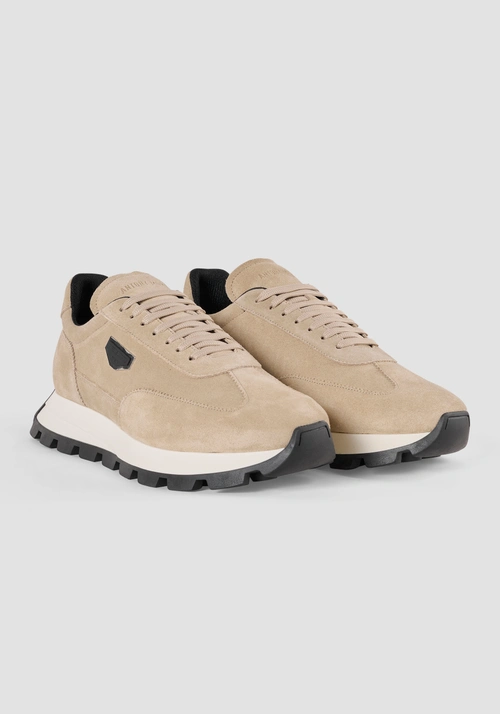 SNEAKER "METAL RHINO" IN CAMOSCIO - Sneakers Uomo | Antony Morato Online Shop