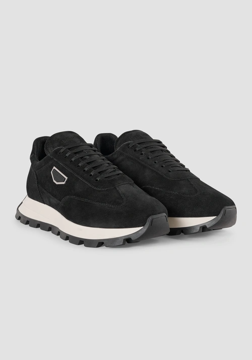 SNEAKER "METAL RHINO" IN CAMOSCIO - Sneakers Uomo | Antony Morato Online Shop