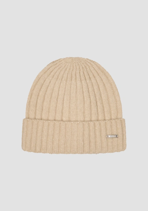 GORRA DE MEZCLA DE LANA TRABAJADA - Sombreros | Antony Morato Online Shop