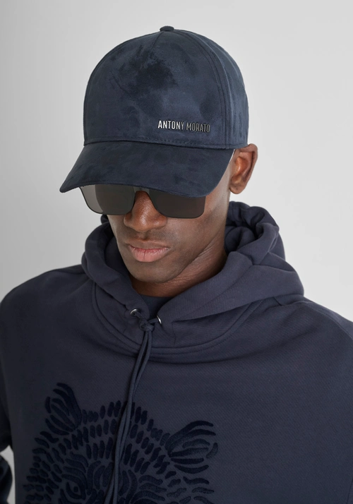 SUEDE-EFFECT FABRIC BASEBALL CAP - Men's Accessories | Antony Morato Online Shop