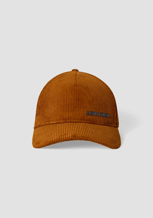 GORRA CON VISERA ESTILO BASEBALL DE TERCIOPELO - Sombreros | Antony Morato Online Shop