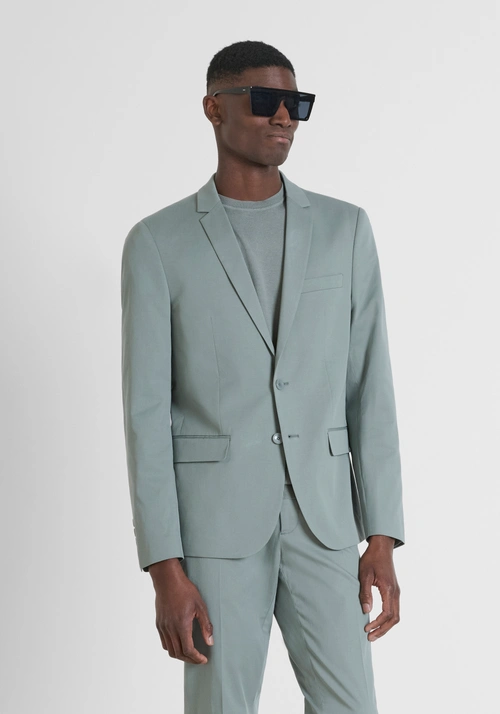 "BONNIE" STRETCH TWILL SLIM FIT JACKET - Abbigliamento uomo | Antony Morato Online Shop