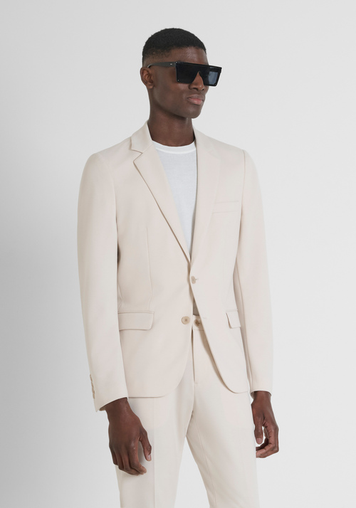 VESTE SLIM FIT « BONNIE » EN SERGÉ ÉLASTIQUE - Vestes et Gilets | Antony Morato Online Shop