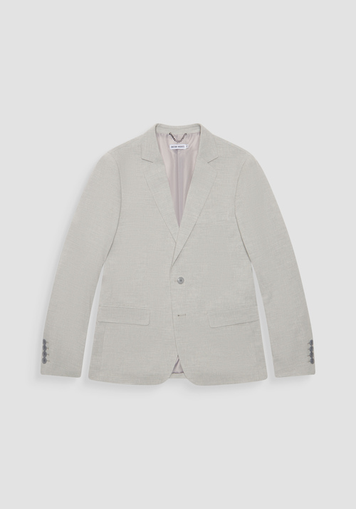 CHAQUETA REGULAR FIT «LUIS» EN MEZCLA DE LINO ELÁSTICO - Chaquetas y Chalecos | Antony Morato Online Shop