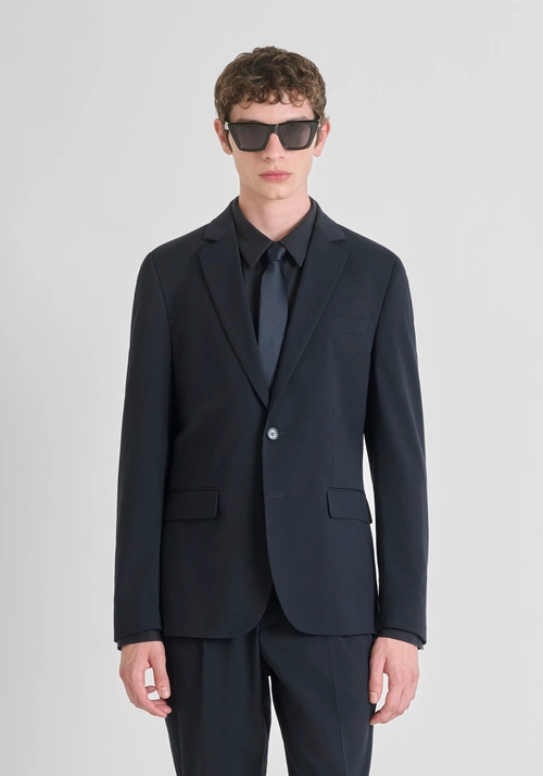 GIACCA REGULAR FIT "LUIS" IN MISTO VISCOSA ELASTICA - Giacche e Gilet Uomo | Antony Morato Online Shop