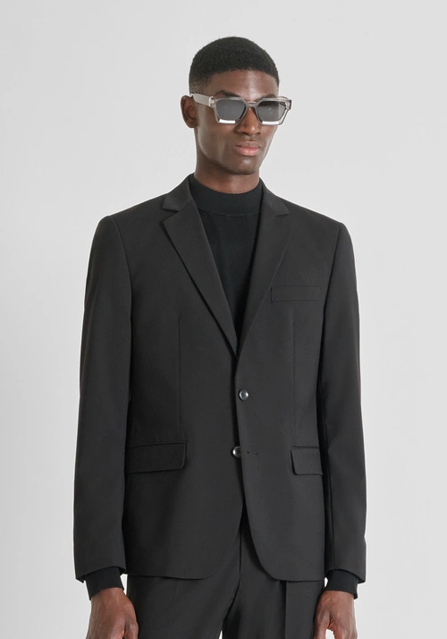 GIACCA REGULAR FIT "LUIS" IN MISTO VISCOSA ELASTICA - Giacche e Gilet Uomo | Antony Morato Online Shop