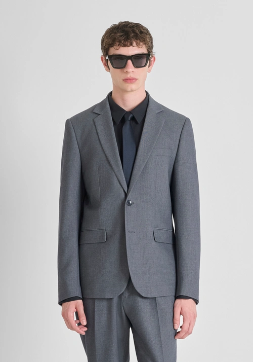 GIACCA REGULAR FIT "LUIS" IN MISTO VISCOSA ELASTICA - Giacche e Gilet Uomo | Antony Morato Online Shop