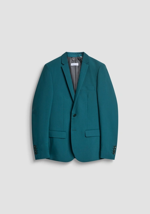 CHAQUETA SLIM FIT «BONNIE» EN VISCOSA ELÁSTICA - Chaquetas y Chalecos | Antony Morato Online Shop