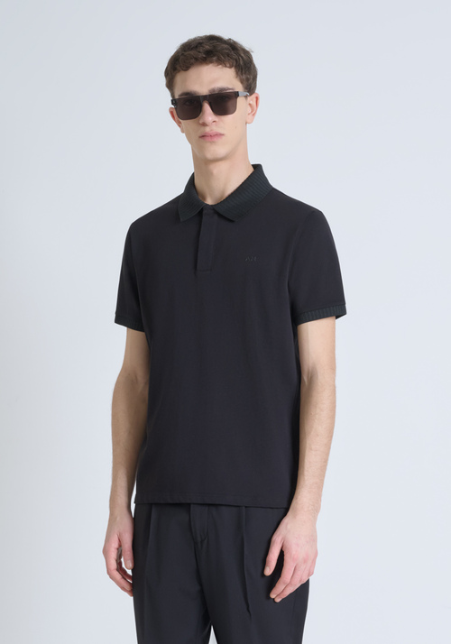 T-SHIRT REGULAR FIT AUS 100 % BAUMWOLLJERSEY MIT REFLEKTIERENDEM TIGER-PRINT UND LOGO AUF DER RÜCKSEITE - Bekleidung | Antony Morato Online Shop
