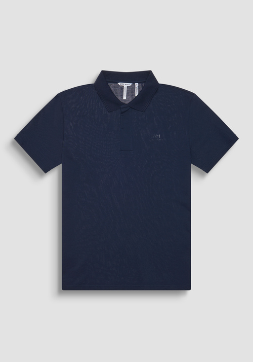 POLO RELAXED FIT DE ALGODÓN MERCERIZADO PICQUET CON LOGOTIPO - Camisetas y polo | Antony Morato Online Shop