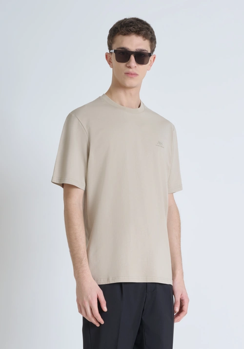 CAMISETA REGULAR FIT DE ALGODÓN CON ESTAMPADO NATURAL - Camisetas y polo | Antony Morato Online Shop