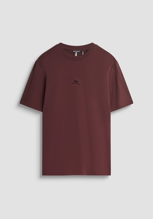 T-SHIRT RELAXED AUS BAUMWOLL-JERSEY MIT LOGO - T-Shirts & Poloshirts | Antony Morato Online Shop