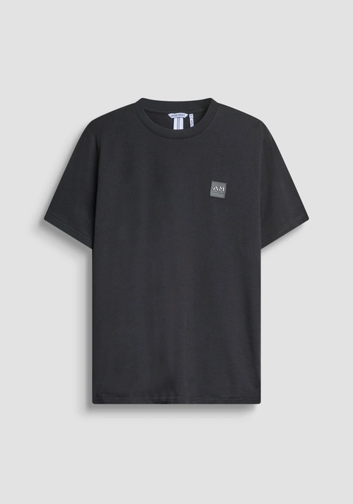 T-SHIRT REGULAR FIT IN JERSEY DI COTONE CON PICCOLO LOGO - T-shirts & Polo Uomo | Antony Morato Online Shop