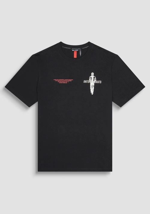 T-SHIRT BOXY EN COTON RED TAG - T-shirts et polos | Antony Morato Online Shop