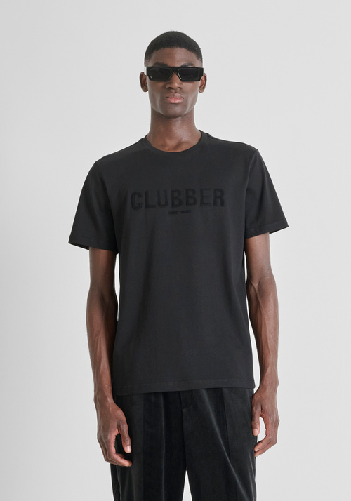 T-SHIRT REGULAR FIT EN JERSEY DE COTON COLLECTION CLUBBER - T-shirts et polos | Antony Morato Online Shop