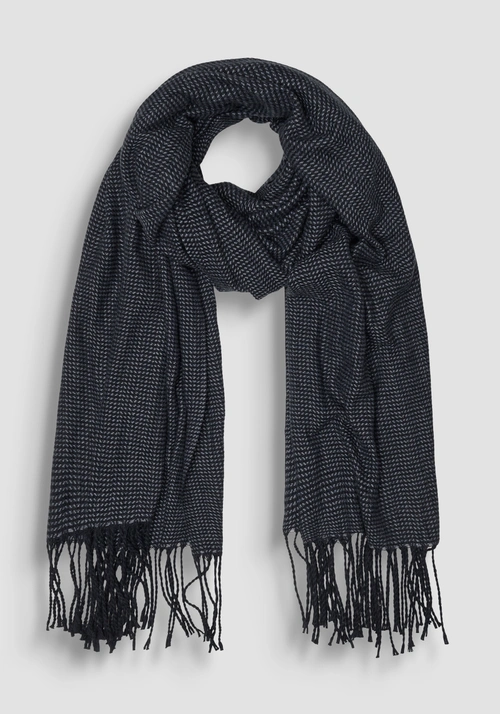 BUFANDA CON FLECOS - Bufandas y Guantes | Antony Morato Online Shop