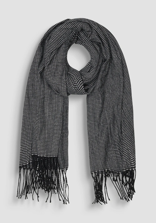 BUFANDA CON FLECOS - Bufandas y Guantes | Antony Morato Online Shop