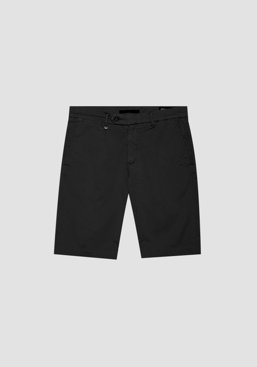 SKINNY FIT SHORTS "BRYAN" IN GABARDINE STRETCH - Men's Shorts | Antony Morato Online Shop