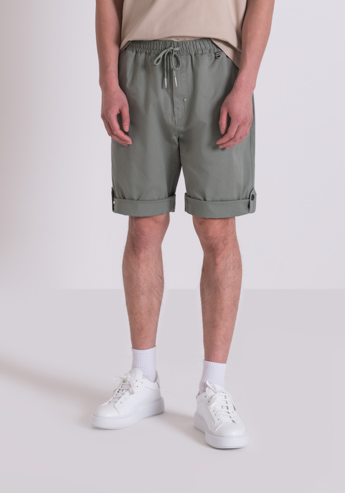 STEVEN" REGULAR FIT MICRO-ARMORED STRETCH COTTON SHORTS - Men's Shorts | Antony Morato Online Shop