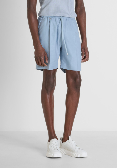 SHORTS REGULAR FIT «VINCENT» DE TEJIDO ELÁSTICO - Bermuda y Shorts | Antony Morato Online Shop