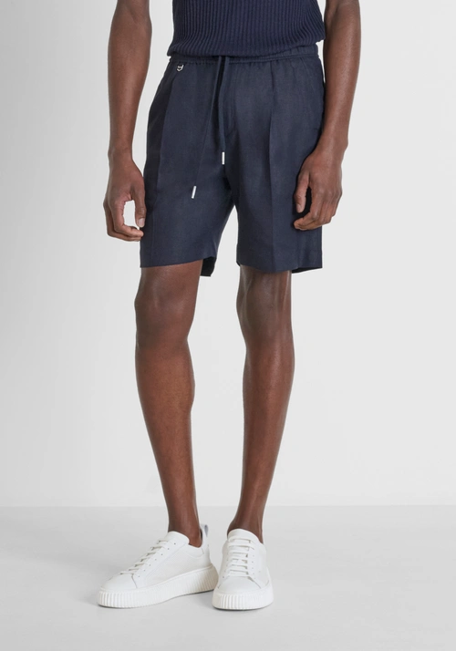 SHORTS REGULAR FIT «VINCENT» DE TEJIDO ELÁSTICO - Bermuda y Shorts | Antony Morato Online Shop