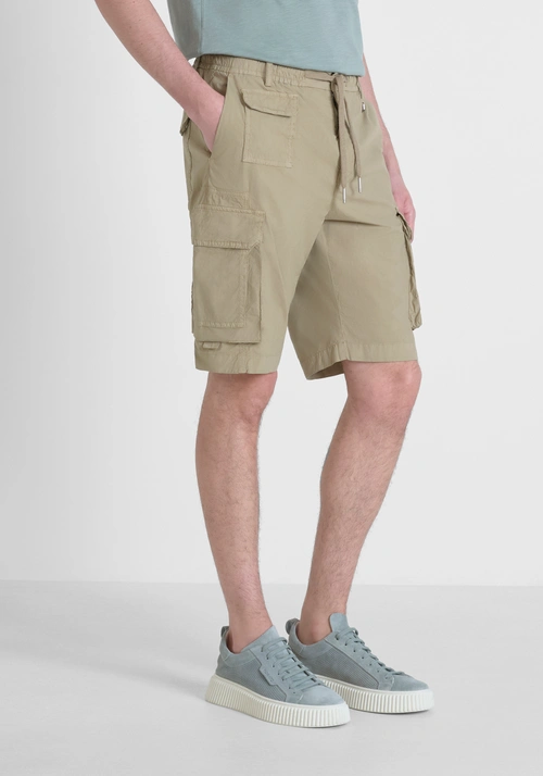 SHORTS REGULAR FIT "NOAH" INSTRETCH POPELINE COTTON - Shorts | Antony Morato Online Shop