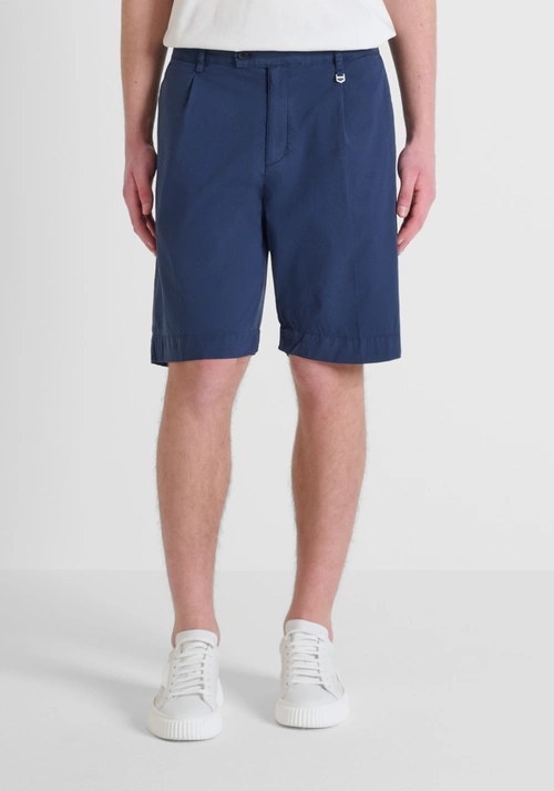 SHORT REGULAR FIT «NOAH» INSTRETCH POPELINE ALGODÓN - Bermuda y Shorts | Antony Morato Online Shop