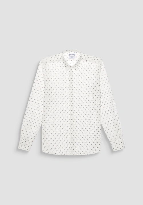 "NAPOLI" SLIM FIT SHIRT IN A COTTON BLEND - Shirts | Antony Morato Online Shop